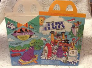 1981 Going Places Happy Meal Box Paddle Wheel River Boat