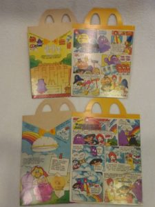 1981 Happy Meal Box Adventures of Ronald McDonald 3 back 4
