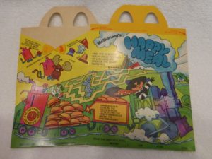 1981 Happy Meal Box Adventures of Ronald McDonald 5