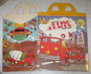 1981 McDonalds Happy Meal Box Going Places 2