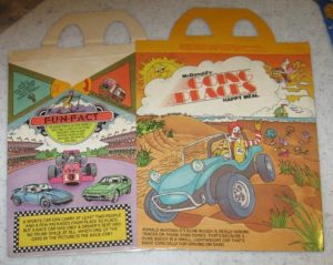 1981 McDonalds Happy Meal Box Going Places 3