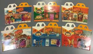 1983 McDonalds NEW Lot Of 6 Different Happy Meal Box Mcdonald Junction
