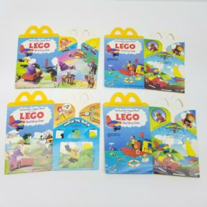 1986 McDonalds Lego Happy meal box vintage