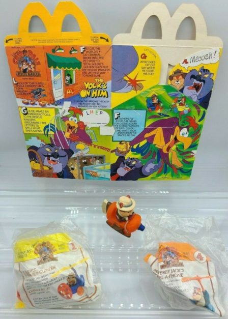 Berenstain Bear Books  3 Of 6 Happy Meal Box 1989 McDonalds Happy Meal box 