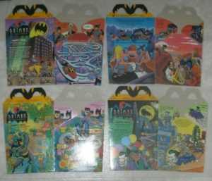 1993 batman the animated series mcdonalds happy meal box