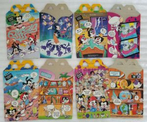1994 animaniacs mcdonalds happy meal box