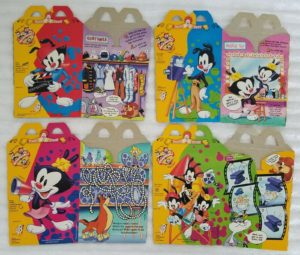 1994 animaniacs mcdonalds happy meal box