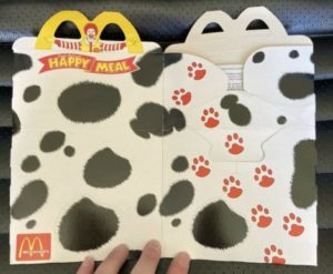 2001 WALT DISNEYS 102 DALMATIANS MCDONALDS HAPPY MEAL USED BOX 2