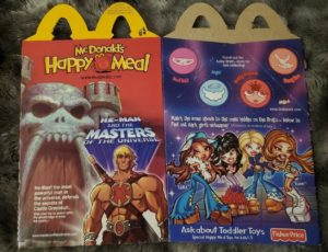 2003 He-Man and the Masters of the Universe Happy Meal Box