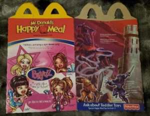 2003 He-Man and the Masters of the Universe Happy Meal Box back