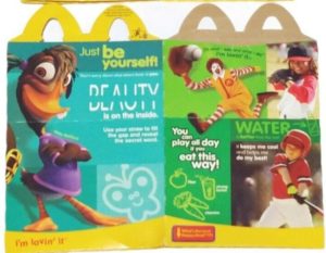 2005 McDonald Happy Meal Boxes Chicken Little 2