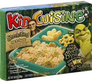 2010 Kid Cuisine Shrek Mac and Cheese
