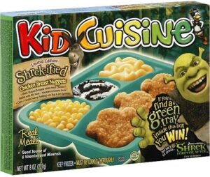2010 Kid Cuisine Shrek-ified Chicken Nuggets Shrek Forever After
