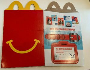 2019 McDonalds Happy Meal BOX SECRET LIFE OF PETS 2