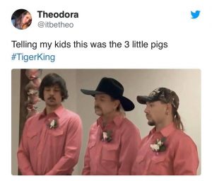3 little pigs tiger king meme gay wedding