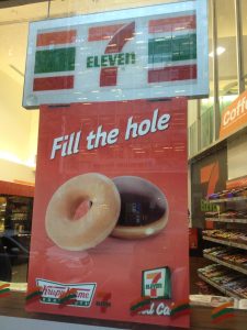 7 eleven krispy kreme fill the hole