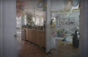 House that is a mess after a party.