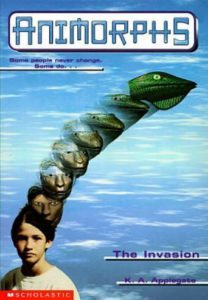 Animorphs 01 The Invasion - Jake Lizard Book Cover