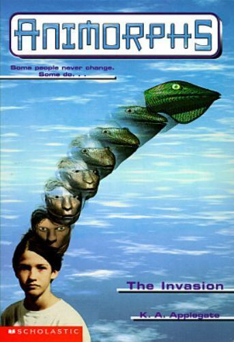 Animorphs 01 The Invasion - Jake Lizard Book Cover 