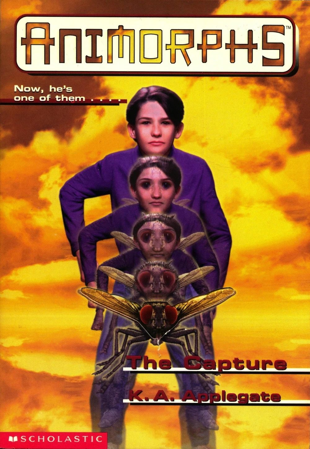 Animorphs 06 The Capture - Jake Housefly Morphing Book Cover