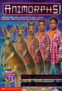Animorphs 44 The Unexpected - Cassie Kangaroo Morph Book Cover