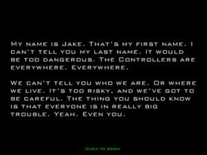 Animorphs Yeerk Pool Shockwave Game Intro