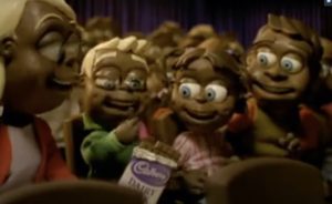 Cadbury cinema ads.