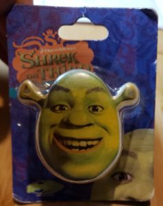 Dreamworks SHREK THE THIRD Flashing Ring Shrek Face