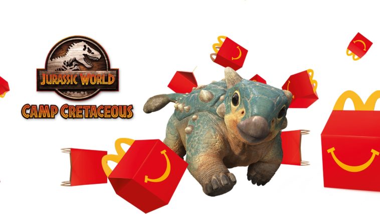 Jurassic World Camp Cretaceous 2020 McDonalds Happy Meal