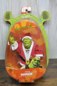 Shrek 2 In SANTA SUIT Action Figure Hasbro Dream Works