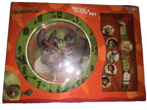 Shrek 2 Watch Clock Set 2004