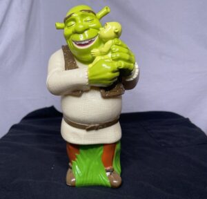 Shrek and baby plastic empty soap bottle
