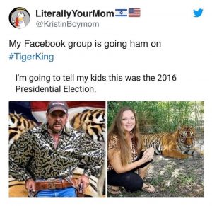 Tiger King Presidential election
