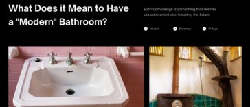 What Does it Mean to Have a Modern Bathroom Bathroom Design Through the Decades