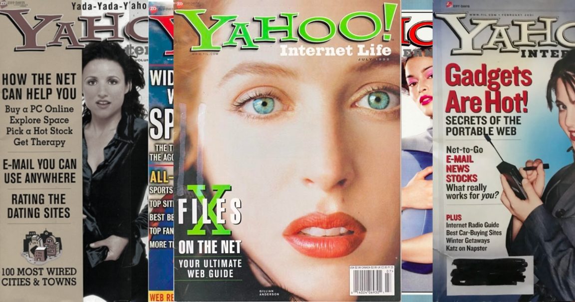 Yahoo Internet Magazine Covers