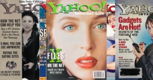 Yahoo Internet Magazine Covers
