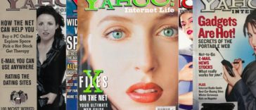 Yahoo Internet Magazine Covers