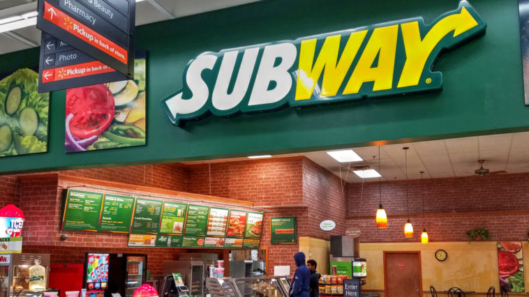 a subway store front