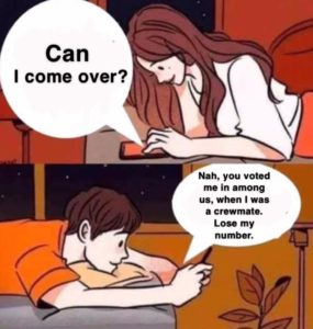 among us can i come over meme