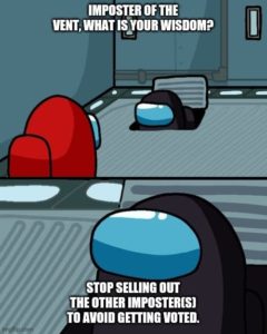 among us selling out other imposters