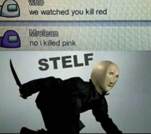 among us stealth meme