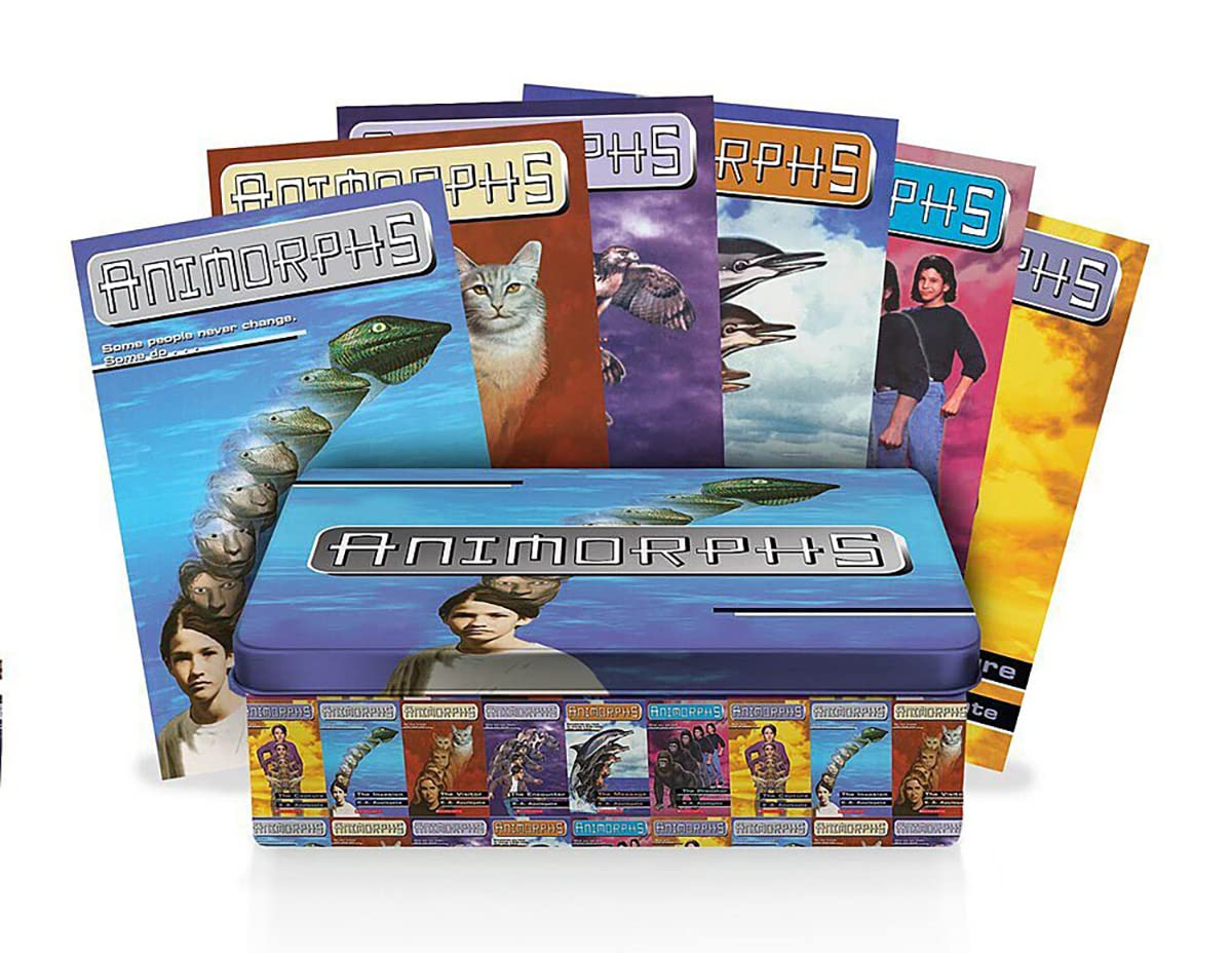 animorphs book retro box set tin