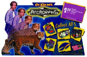 animorphs kfc kids meal toys