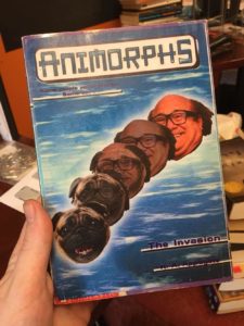 animorphs meme danny devito pug book cover