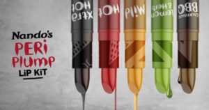 april fools 2019 Peri Plump lip kit by Nandos