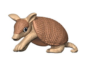 armadillo kinder surprise natoons south american toy