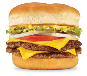 aw papa burger or third pounder