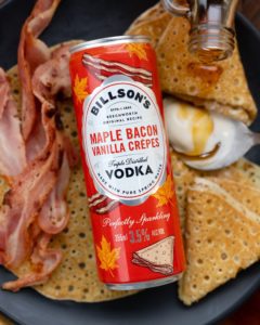billsons maple bacon vanilla crepes vodka