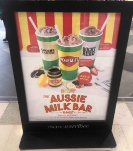 boost juice vegemite poster