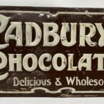 cadburys chocolate vintage sign